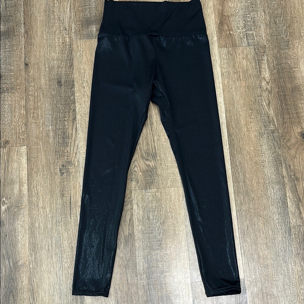 NanaMacs Black High-Waisted Leggings